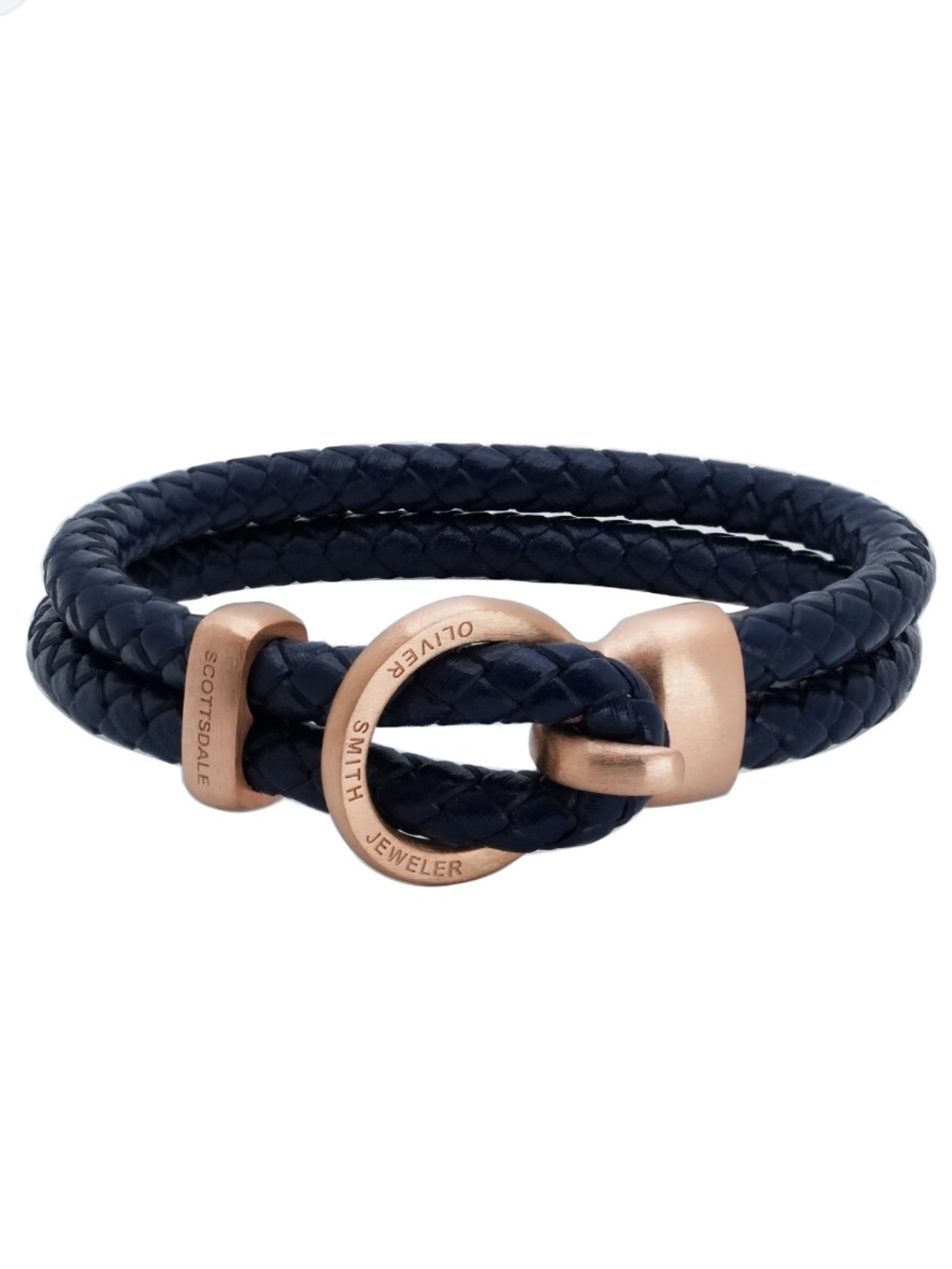 Oliver Smith Jeweler Navy Balboa Bracelet
